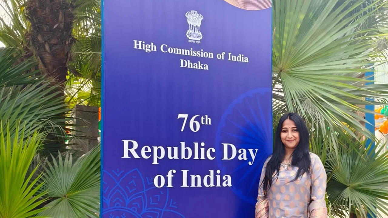 Republic Day celebration at the Indian High Commission, Dhaka